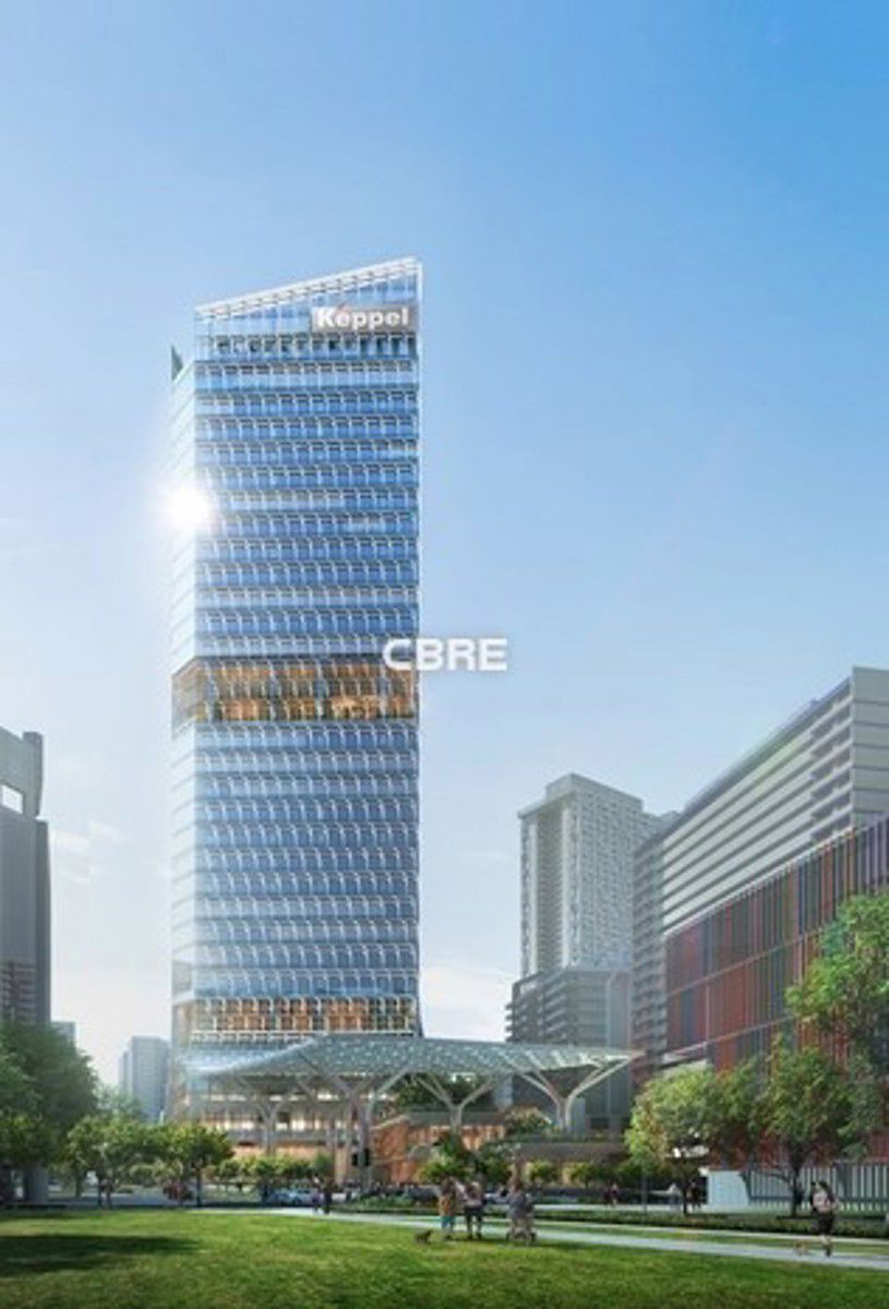 Keppel Towers office building in Tanjong Pagar, Singapore